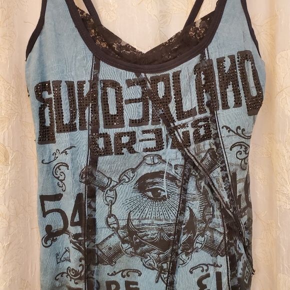 Salvage Green Tank Top - Picture 2 of 6